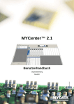 Anleitung MyCenter 2.1 - ISK-SMT