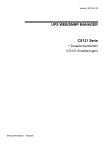Wöhrle Benutzerhandbuch für CS121 Serie +