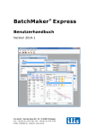 BatchMaker® Express Benutzerhandbuch