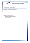 RTP Benutzerhandbuch - MasterSoft Software Solutions Ltd.