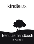 Kindle DX User`s Guide, 2nd Edition - German