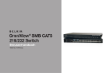 OmniView® SMB CAT5 216/232 Switch