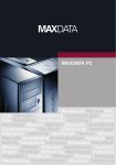 MAXDATA PC Handbuch Manual Ma- nuel Manuale Handleiding