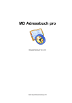 MD Adressbuch pro Benutzerhandbuch PDF | 829 KB