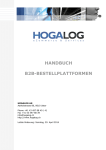 HOGALOG B2B-Bestellplattform