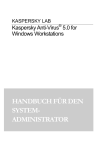 HANDBUCH FÜR DEN SYSTEM- ADMINISTRATOR