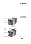 711.4 Benutzerhandbuch Instruction Manual