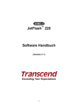 JetFlash ™ 220 Software Handbuch (Version:1.1)