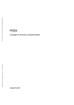 POSIX - Grundlagen - Fujitsu manual server