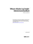 VMware vRealize Log Insight-Administratorhandbuch