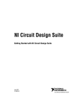 Getting Started with NI Circuit Design Suite