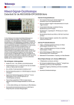 Datenblatt für die Mixed-Signal-Oszilloskope der Serie