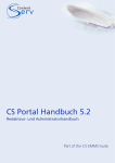 CS Portal Handbuch 5.2 - CS