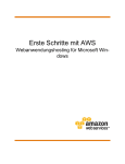 Erste Schritte mit AWS Webanwendungshosting für Microsoft Windows