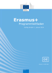 ERASMUS + Programmleitfaden, Version 3