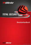 BitDefender Total Security 2009 registrieren