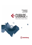 Cubase – Getting Started