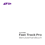 Fast Track Pro Benutzerhandbuch