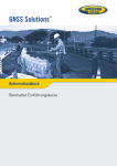 GNSS Solutions Referenzhandbuch, rev F