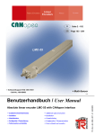 Benutzerhandbuch / User Manual Absolute linear