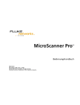 MicroScanner Pro™ - myaccount.flukenetworks.com