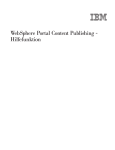 WebSphere Portal Content Publishing - Hilfefunktion