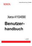 Xerox 4110/4590 - Instructions Manuals