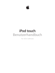 iPod touch Benutzerhandbuch