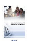 User`s Guide for Nokia PC Suite 6.8