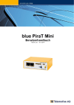 blue PiraT Mini - Benutzerhandbuch