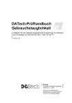 DATech-Prüfhandbuch Gebrauchstauglichkeit