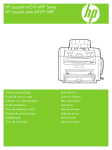 HP LaserJet M1319 MFP Getting Started Guide – XLWW