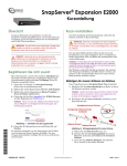 SnapServer® Expansion E2000