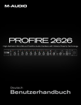 Benutzerhandbuch | ProFire 2626 - M