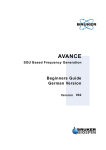 AVANCE Manual