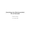 Ausarbeitung - Institut für Betriebssysteme und Rechnerverbund