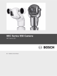 MIC Series 550 Camera - Bosch Security Systems
