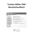 TuneUp Utilities 2006 Benutzerhandbuch