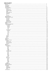 Table of contents