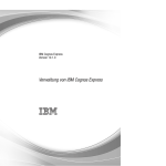 Verwaltung von IBM Cognos Express