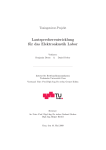 Lautsprecherentwicklung für das Elektroakustik Labor