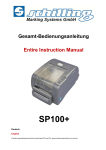 SP100+ - Schilling Marking Systems GmbH