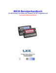 MX3X CE .NET Benutzerhandbuch - Honeywell Scanning and Mobility