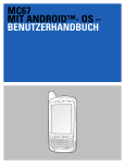 MC67 mit Android™-OS – Benutzerhandbuch