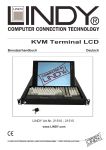 Benutzerhandbuch KVM Terminal LCD