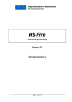 Handbuch HS-FIRE
