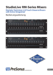 StudioLive™ RM-Series Mixers