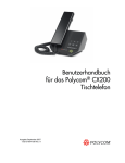 Polycom CX 200 User Guide