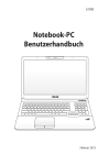 Notebook-PC Benutzerhandbuch