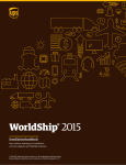 WorldShip Installationshandbuch